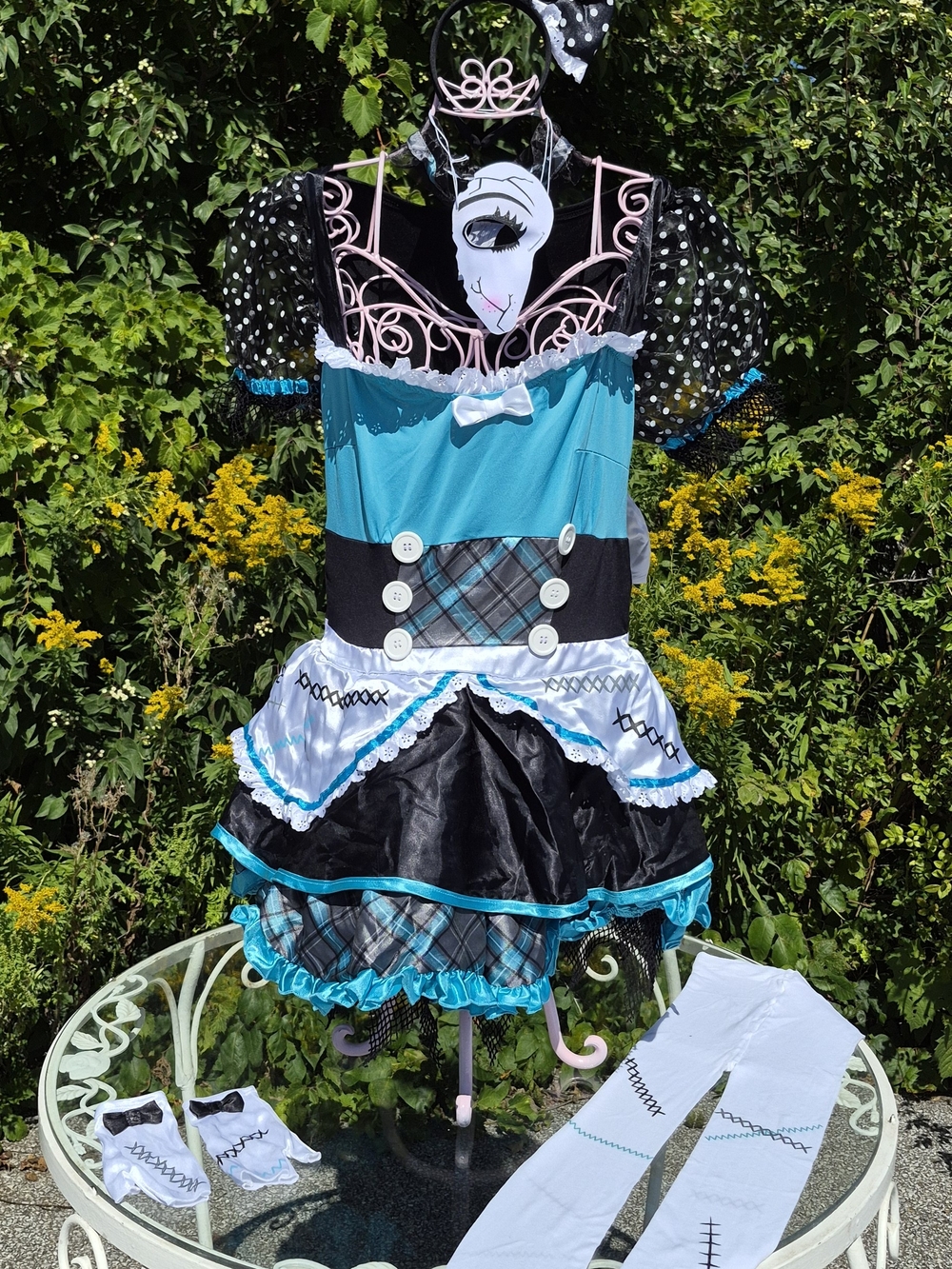 Womens Shattered Doll Halloween Costume